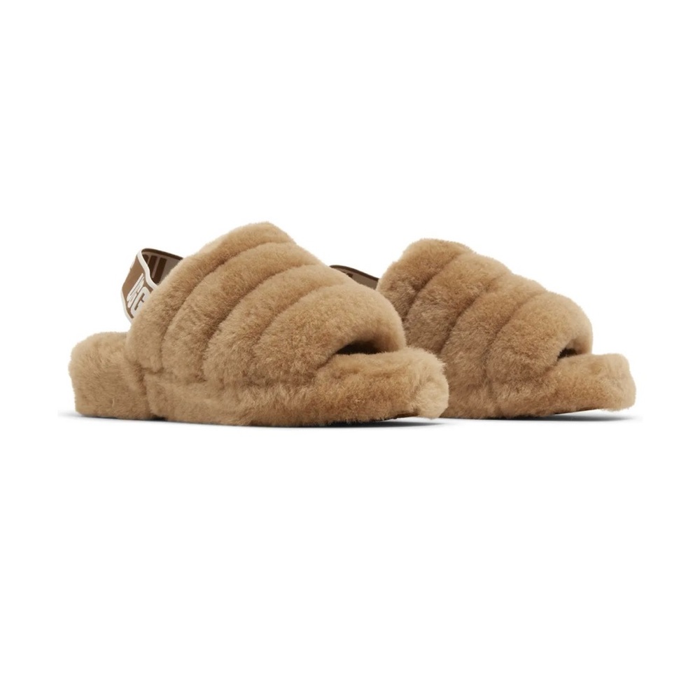 Wmns Fluff Yeah Slide 'Chestnut' women size 8